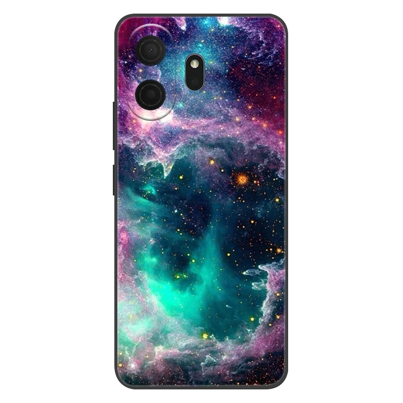 Luxury Silicone Space Painted Soft Bumper Phone Cover TPU
