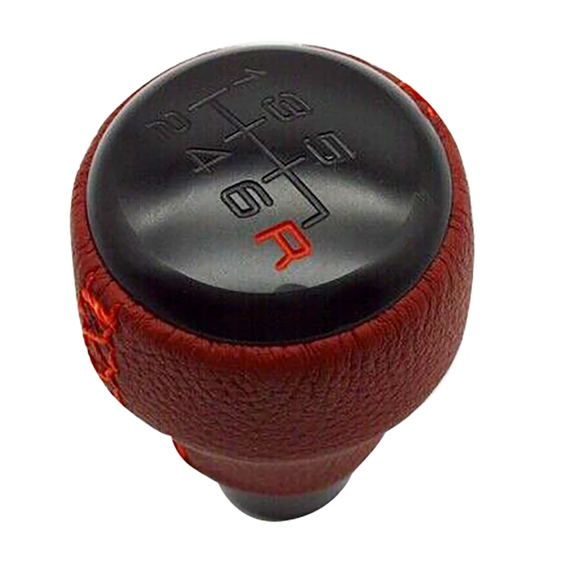08u92tea 6 Speed Gear Shift Knob Stick Ball Head Change Lever For Honda