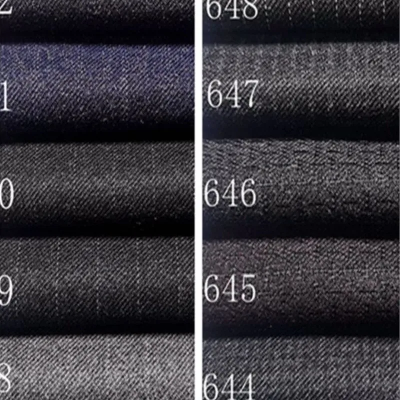 Thick anti-wrinkle plaid striped clothing fabric autumn/winter suit pants skirt trench coat vest