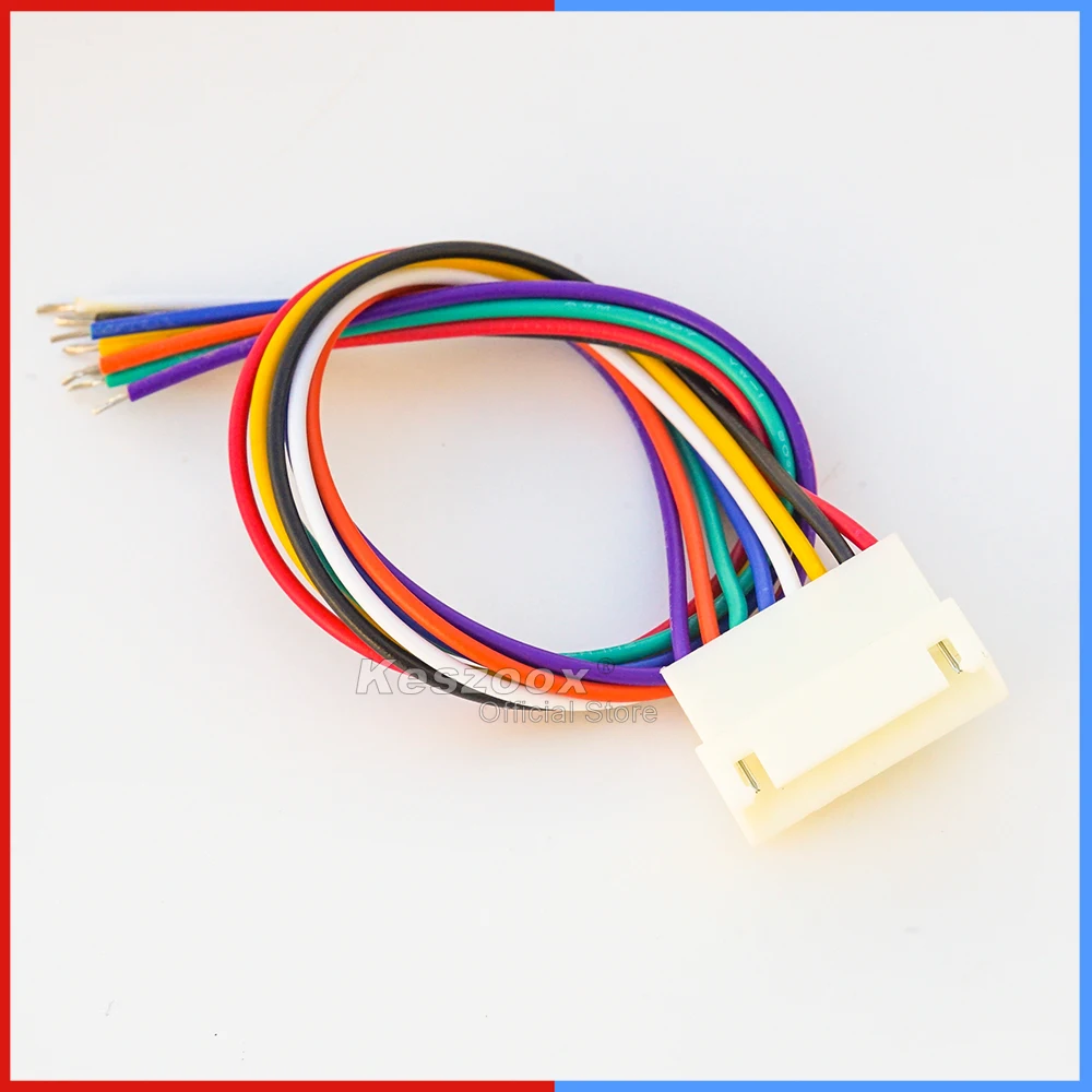 Keszoox JST 2,5mm XH2.54 Verlängerungskabel-Steckverbinder 2-10-polig mit einer Länge von 10-80cm Premium 22AWG Kabel【Unterstützt kundenspezifische Anpassung】 – Detail 7