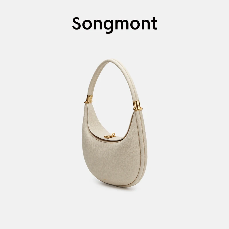 

Женская сумка через плечо Songmont, роскошная брендовая модная вместительная сумка через плечо