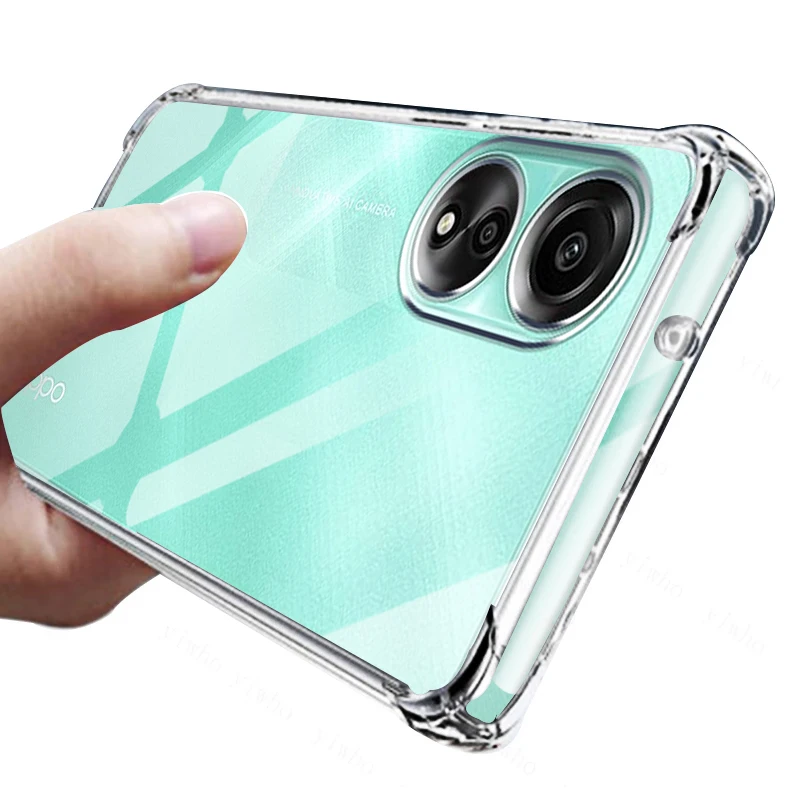 Comprar Funda de silicona con ranura para tarjeta A98 para Oppo A98 A1 5G  A58 A78 A17K A57 A77 A16 A55 A54 Color caramelo Cámara protectora a prueba  de golpes cubierta trasera