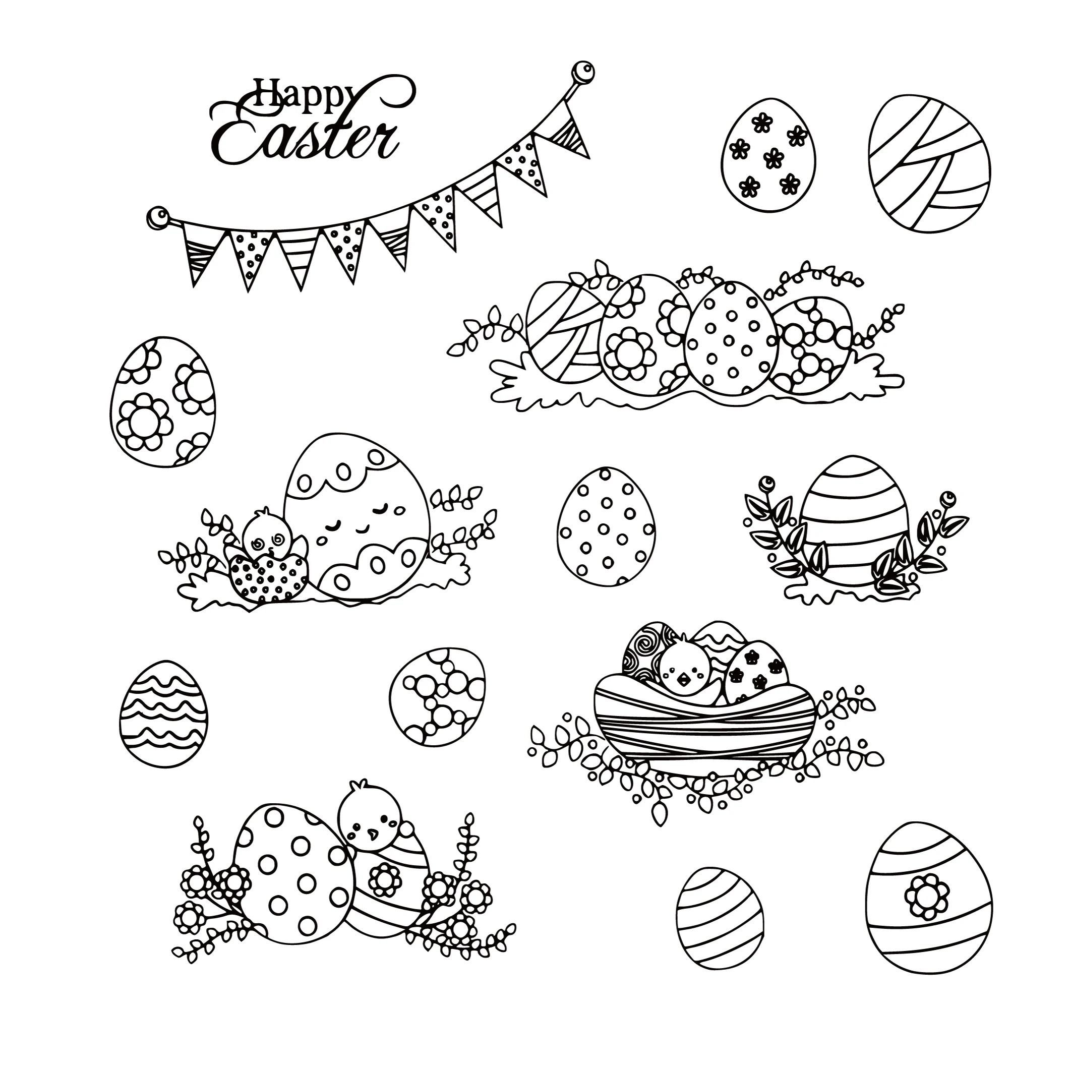Easter Blessing Clear Rubber Stamps For DIY Scrapbooking Decorative Card Making Crafts Fun Decoration Supplies