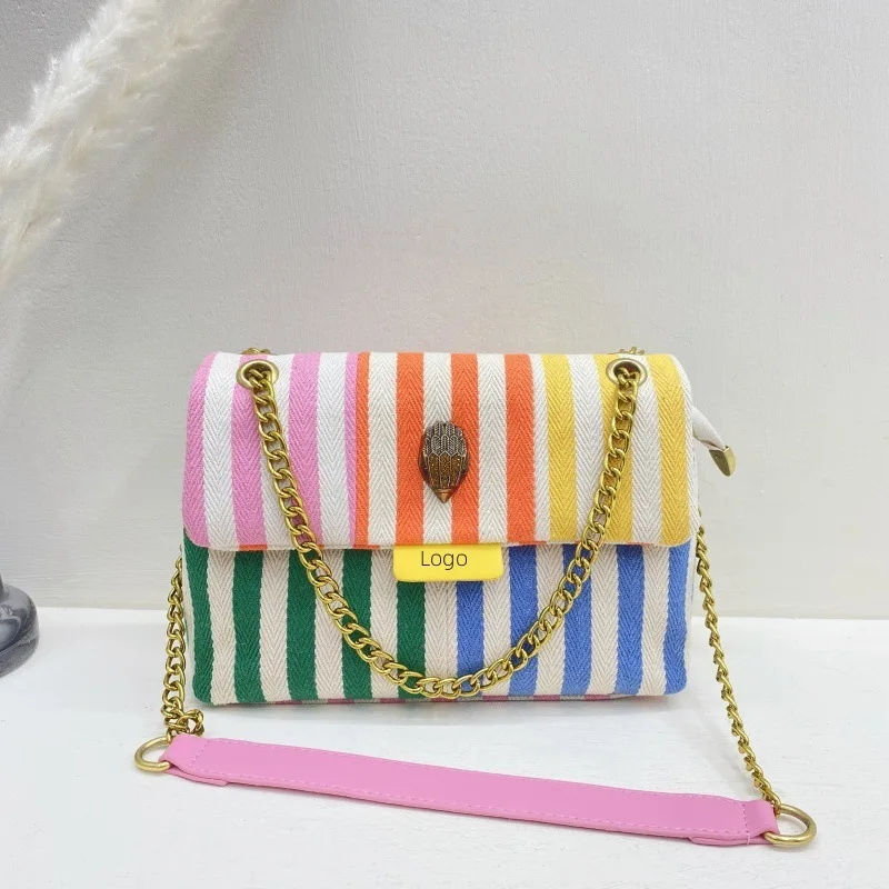 

2024 New Canvas Shoulder Bags Large Capacity Handbag Luxury Designer Designed Women's Fashion Trend Bag