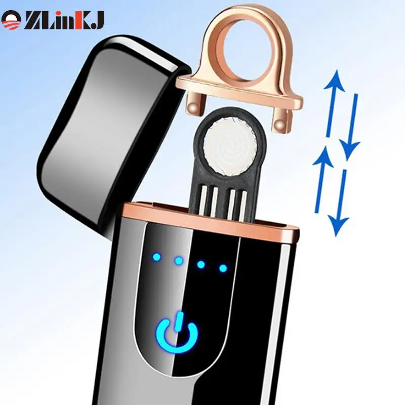 2pcs Rechargeable Cigarette Lighter Electric Heating Tungsten Wire