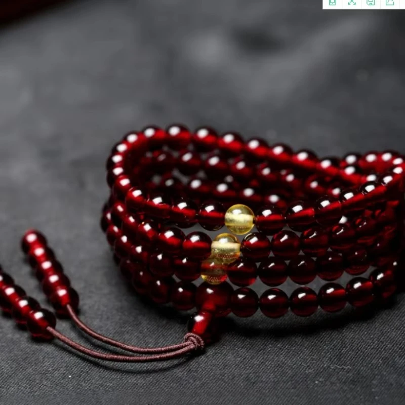 108PrayerRoundBeadsWomenMenBracelet8mmBuddhismNecklaceGenuineNaturalBloodRedAmberGemstoneBraceletsforWomen-AliExpress36