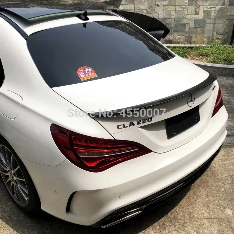 Спойлер для Mercedes Benz CLA, крылья заднего багажника, спойлер cla 200 250 260 для mercedes w117 2014 2015