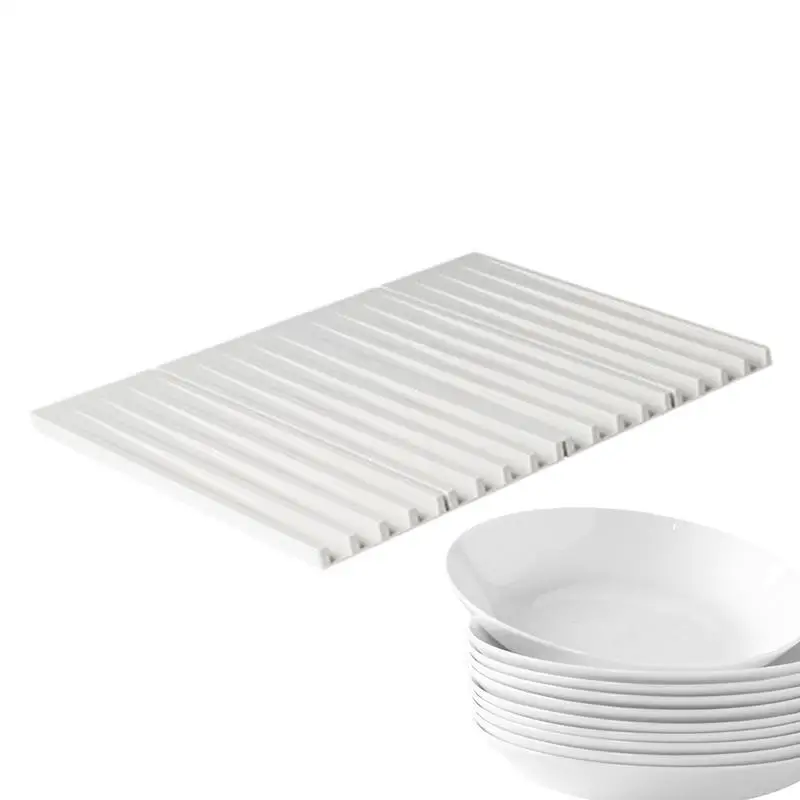 

Drying Rack Mat For Dishes Kitchen Silicone Dish Drainer Rack Dish Drying Pads Kitchen Counter Pad Dish Drying Rack Mat For Cups