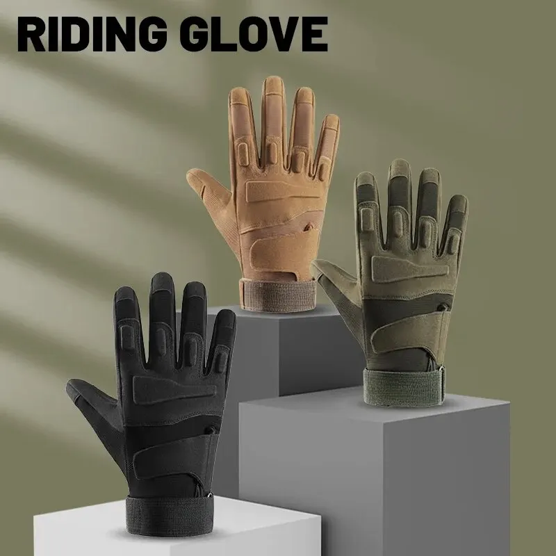 Finger Gloves Outdoor Sports All Finger Gloves for Men Cycling Tactical Gloves, Sports Gloves, Tactical Gloves