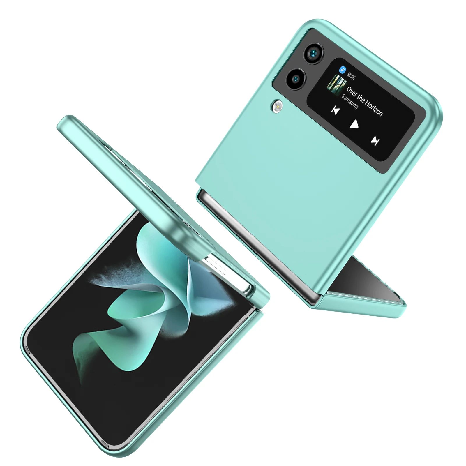 

Противоударный жесткий Модный чехол из поликарбоната для Samsung Galaxy Z Flip4 Flip 4 Flip3 Flip 3 5G, противоударный защитный чехол