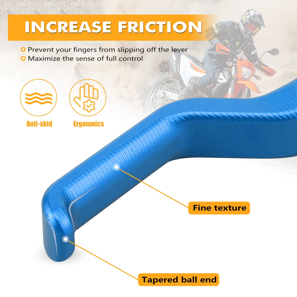 Für Husqvarna TE300 2014–2016 TE250 FE250 FE350 FE450 501 Shorty Bremshebel TC FC 250 350 450 2014–2024 TX300i 2022–2024 – Detail 4