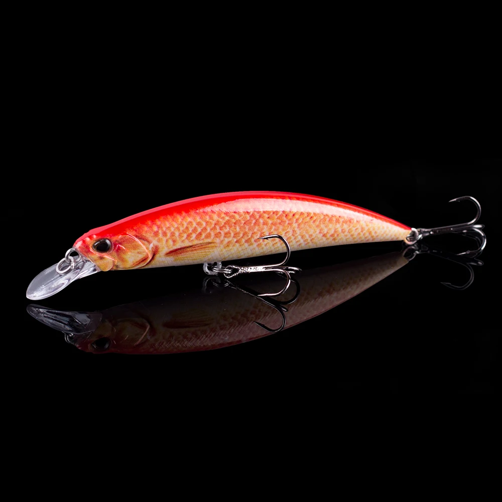 CCLTBA Hard Minnow Baits 11cm 15.5g Sinnking Wobblers Plastic Fishing Lures Crankbait Artificial Fresh Water Lure Fishing Tackle