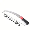 2 types of multi-functional hand saws for pruning trees and outdoor gardening, with stainless steel serrated blades 3