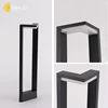 LED 12W Outdoor Landscape Path Lights Black IP65 Waterproof Lawn Post Light Fixture for Lawn Patio Courtyard Driveway Decoration 6