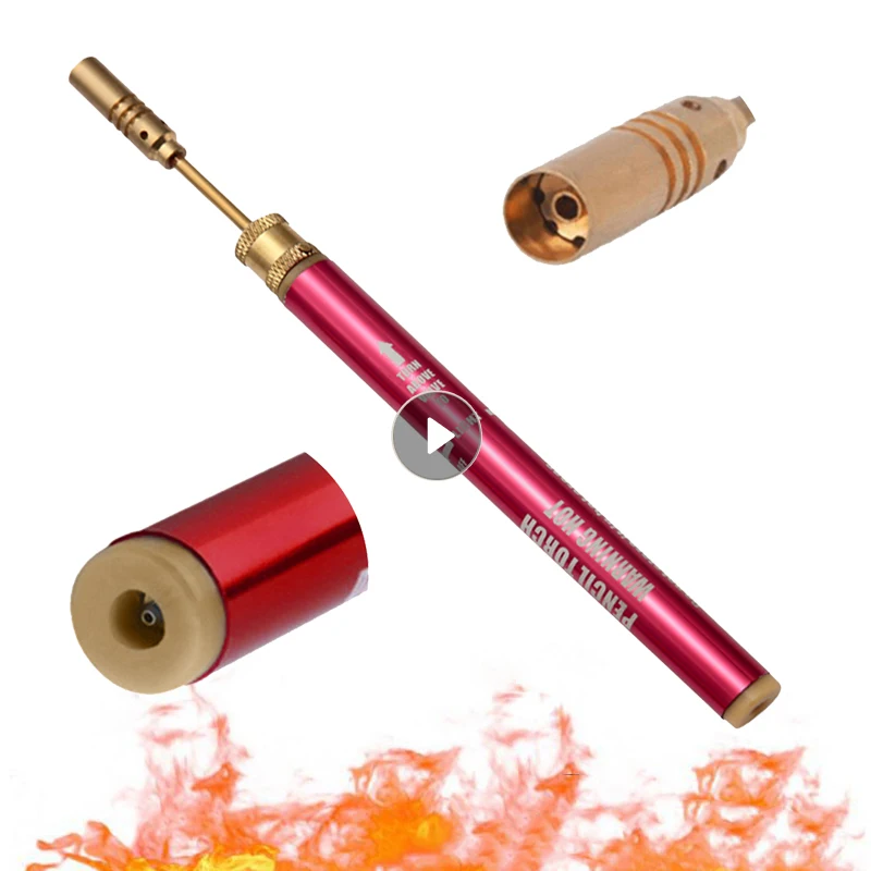 Мини газовая паяльная горелка пистолет паяльник беспроводная Сварочная ручка