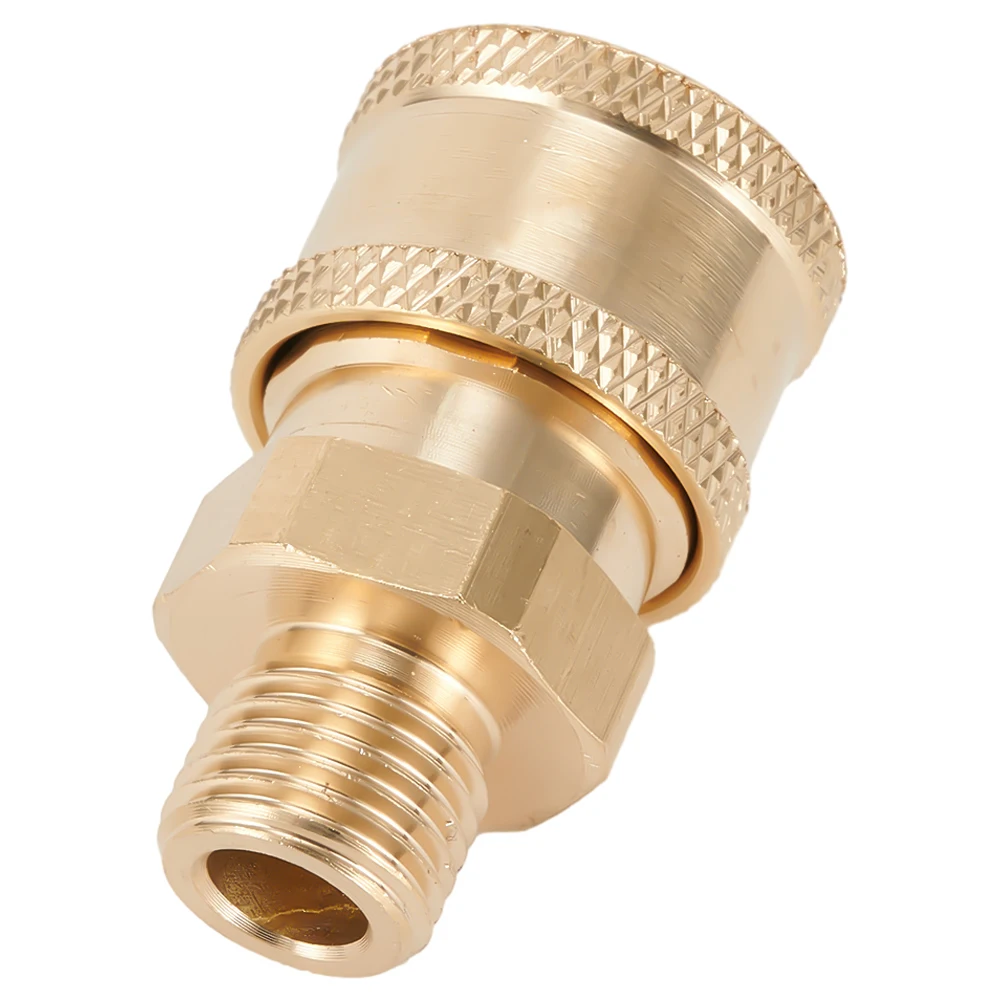 

1/4 Quick Connector High Pressure Cleaning Machine Connector Pressure Washer Coupling For Garden Joints Replacement Parts