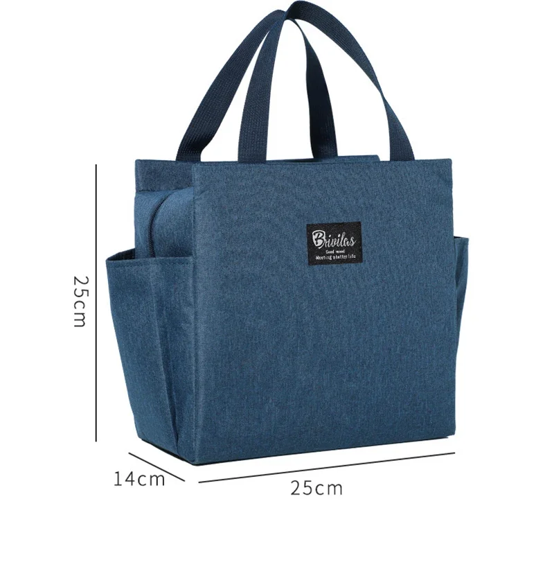 Sac isotherme personnalisé avec noms personnalisés, boîte à lunch, sac à main de stockage des aliments à l'école, boîte à questions, fourre-tout pour le travail des aliments