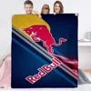 Red Bull Salzburg Sofa Blanket for Sofas Luxury Blankets & Throw Thin Wadding Blanket King Size Winter Bed Blankets Offers Plaid 2