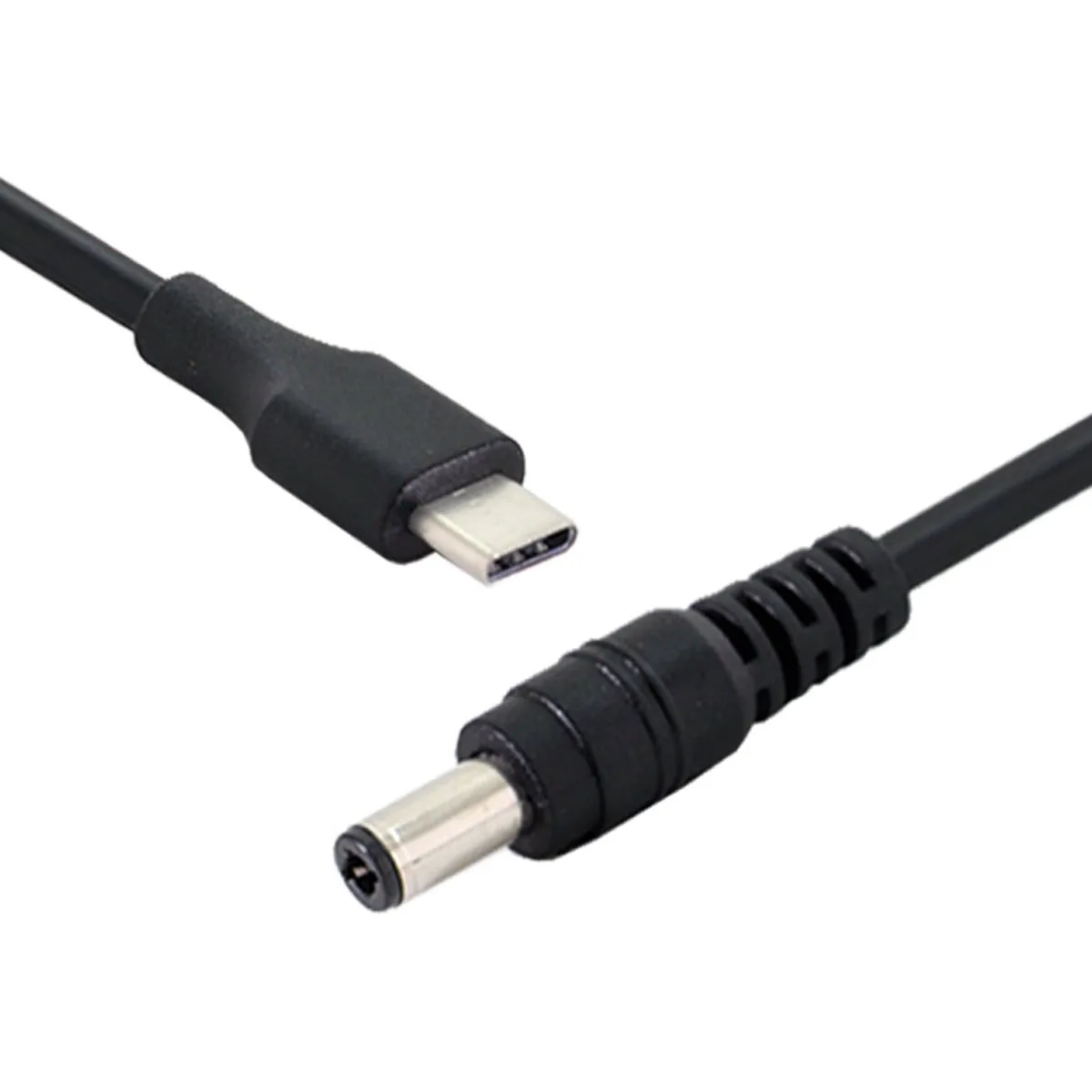 Cablecc USB 3.1 Type C USB-C to 5V DC 5.5*2.5mm Power Plug Extension Charge Cable 25cm for Cell Phone
