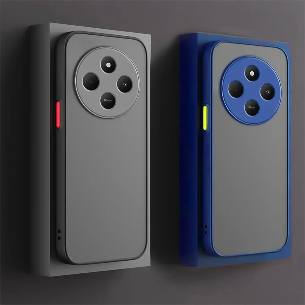 Matte Translucent Silicone Bumper Hard Plastic Case Cover