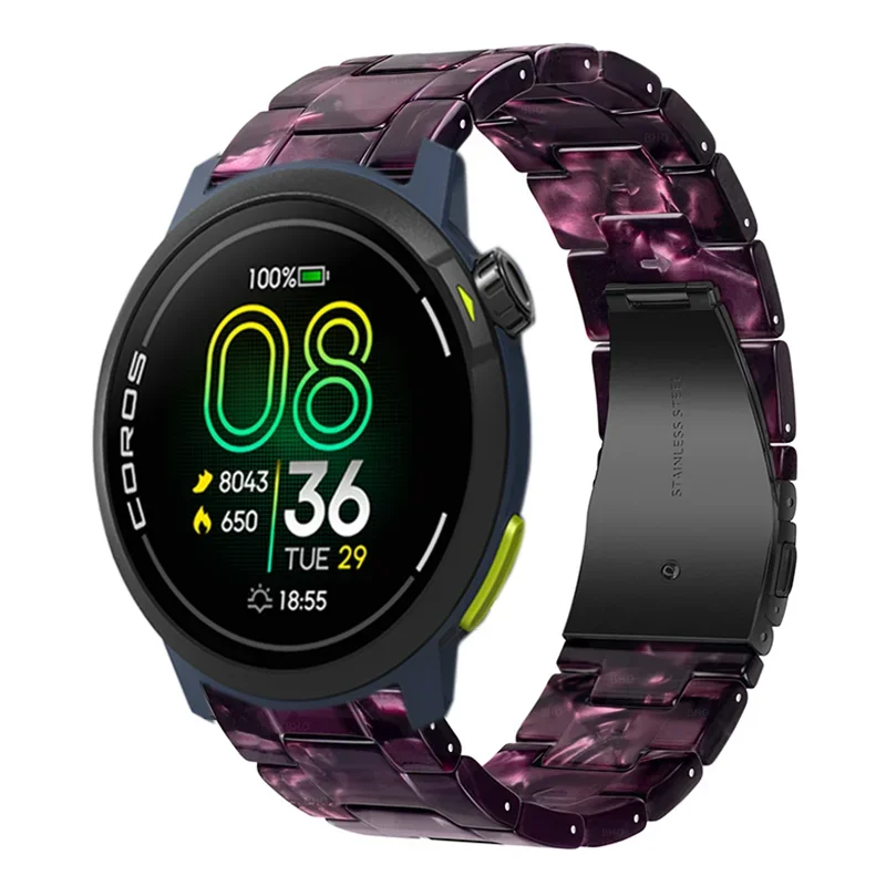 Versatile 20mm 22mm Resin Watch Strap – Durable and Stylish Bracelet Band