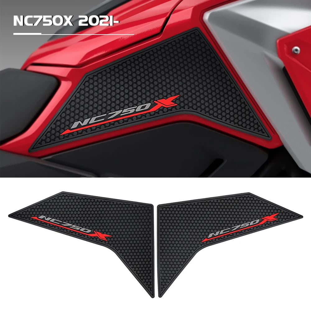 

Для HONDA NC750X NC 750X2021 2022-боковые прокладки для топливного бака протекторы наклейки Наклейка газ коленный захват Тяговая прокладка Tankpad