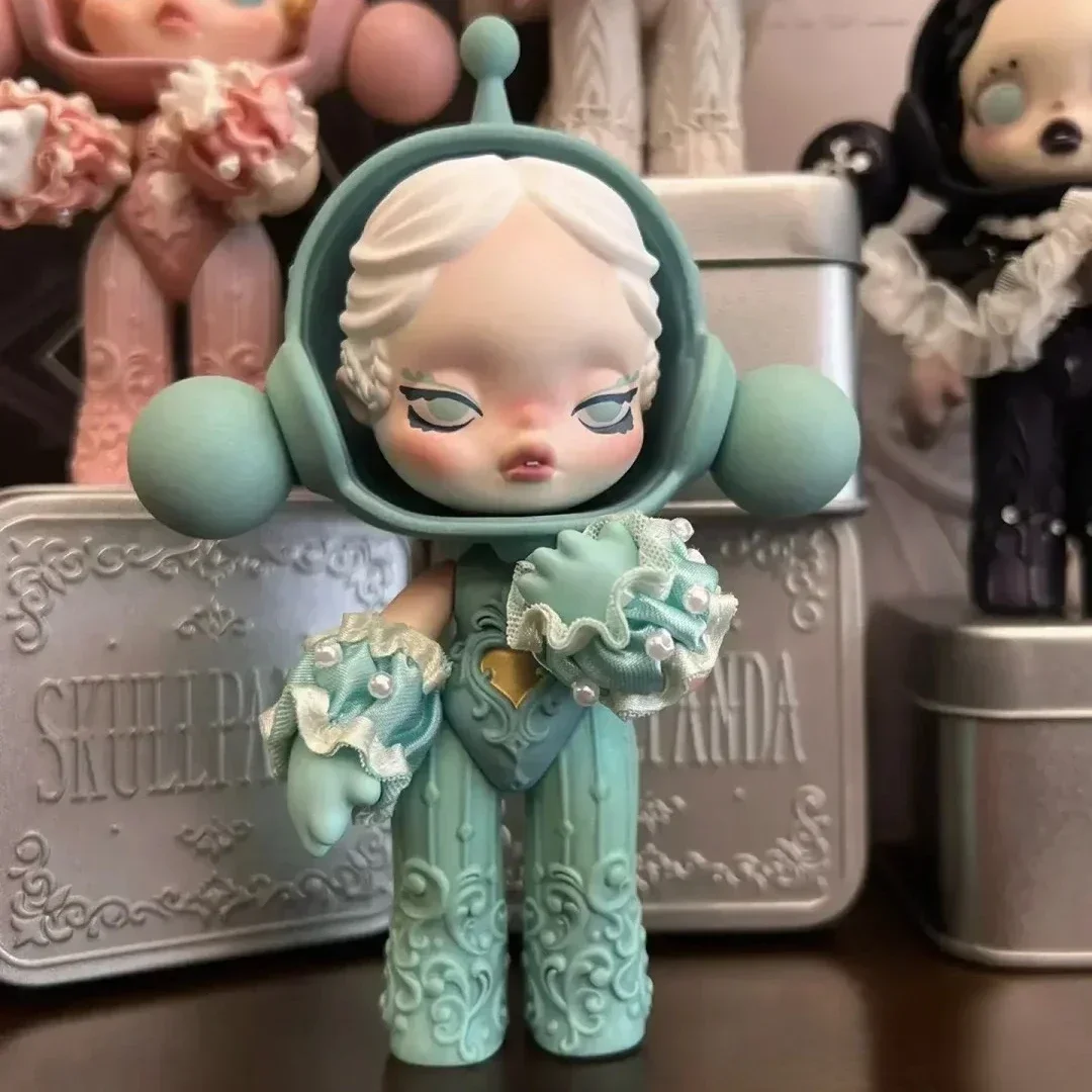 POPMART skullpanda baby green巻草