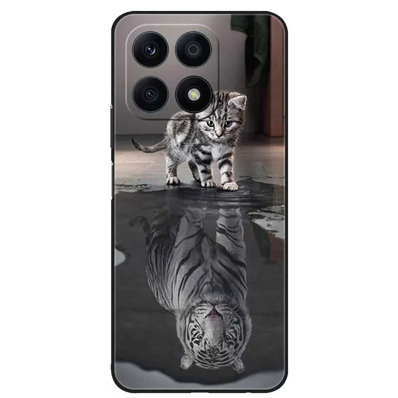 Cute Cartoon Cats TPU Silicone Case - Fashionable Soft Cover