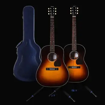 ENYA T05B T05J Guitar 38/41 inch Electric Guitar With Vintage Leather Case + Custom DOUBLE Vintage Dual-mode Pickup