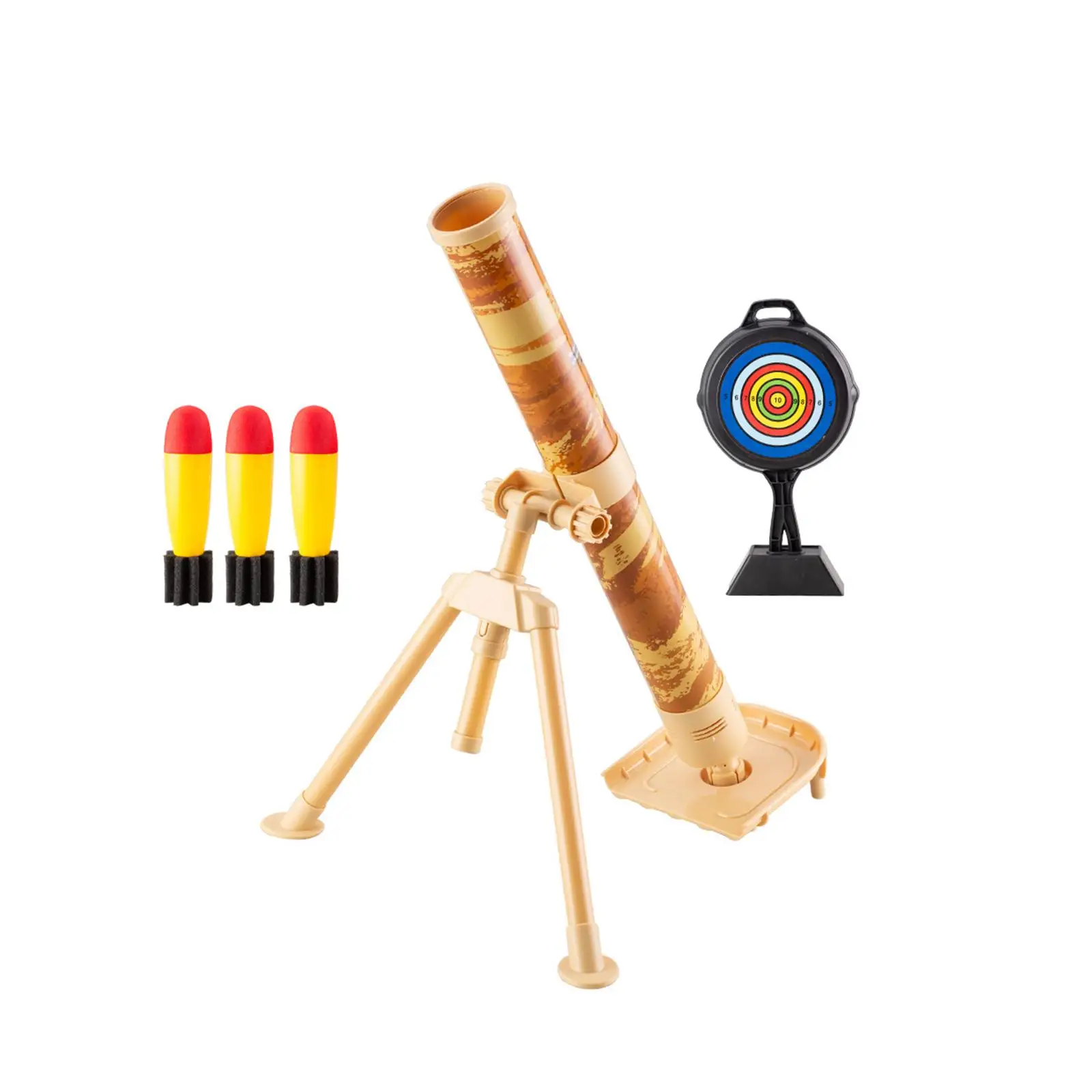 Mortar Launcher Toy Set Interactive Games Launch Set for Kid Festival Gifts 3