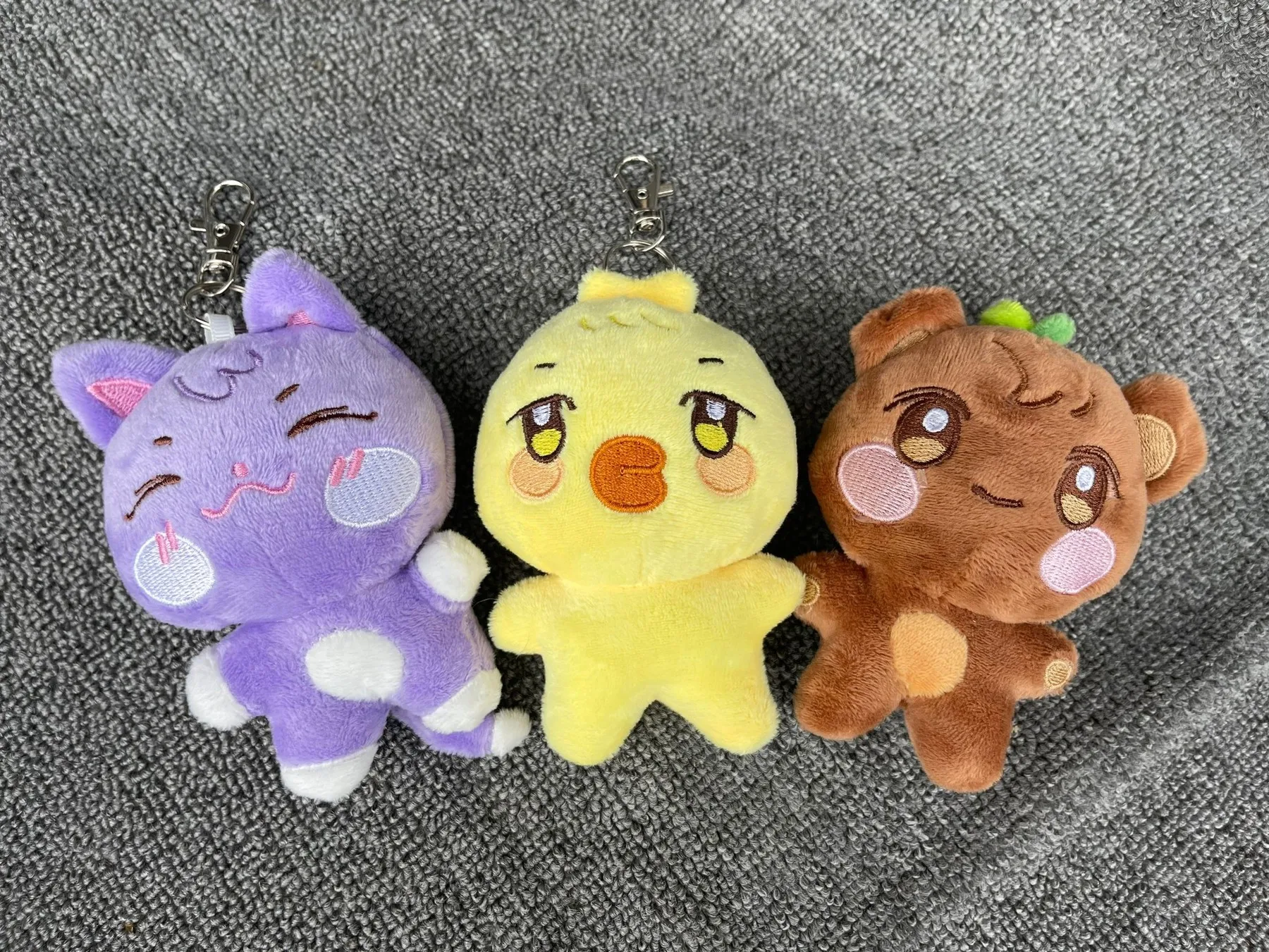 10CM ANITEEZ Pop-up Store Puppe Schlüsselanhänger Cartoon Niedlicher Plüsch Anhänger Schlüsselanhänger Tasche Zubehör Kpop Yunho Yeosang Fans Geschenke – Detail 7