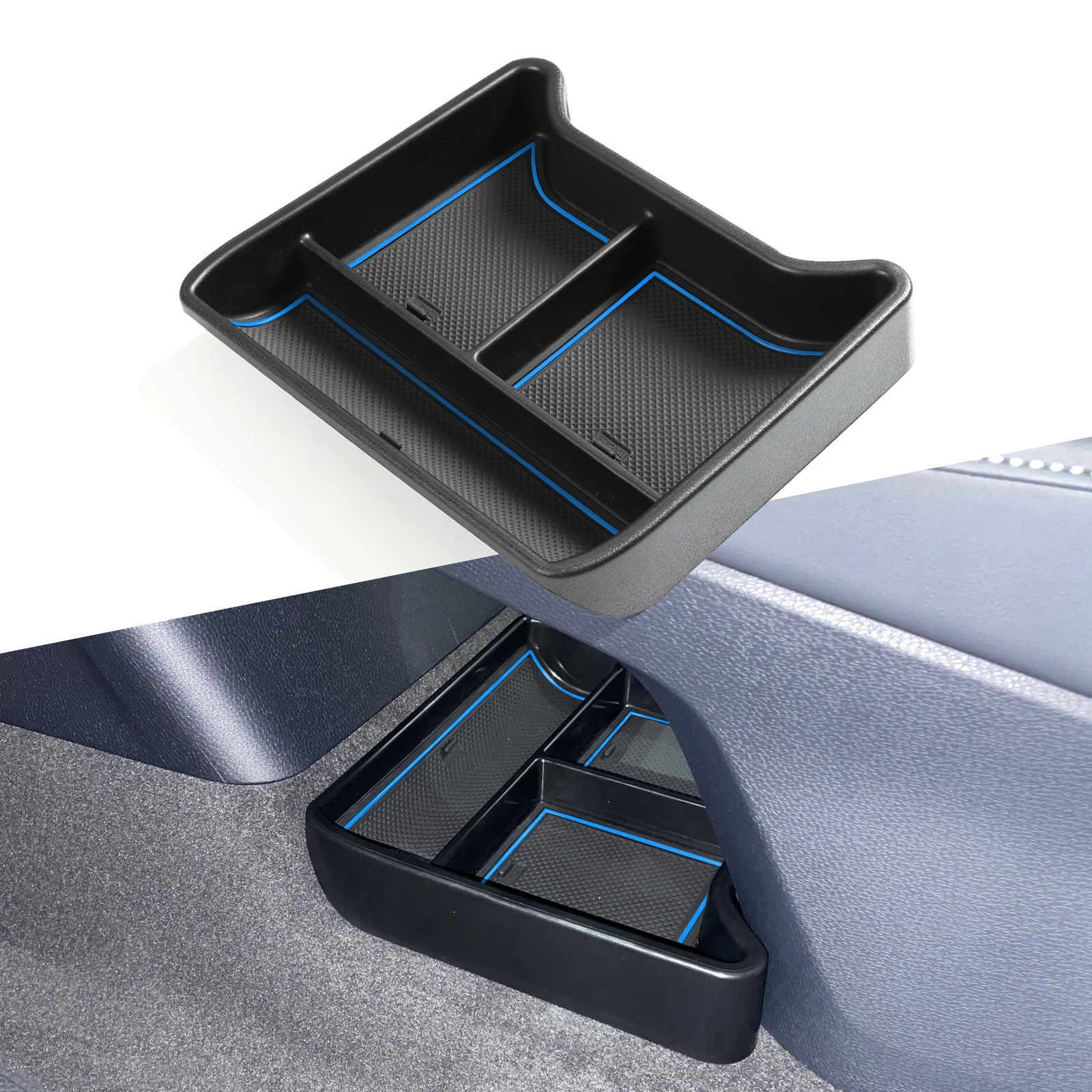 SMABEE Mittelkonsole Untere Box für Kia EV3 2024 2025 Organizer Tray SMABEE Mittelkonsole Untere Box für Kia EV3 2024 2025 Organizer Tray