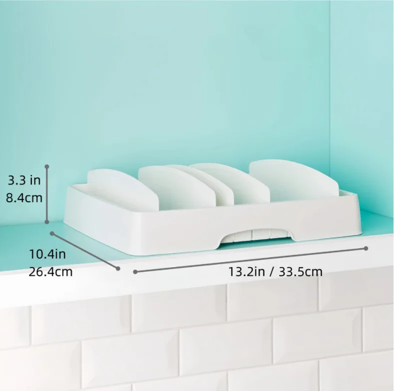 Contenitori per Piatti, Coltelli e Forchette da Cucina, Scatole Divise per Alimenti con Coperchi, Organizzatori e Contenitori per la Casa