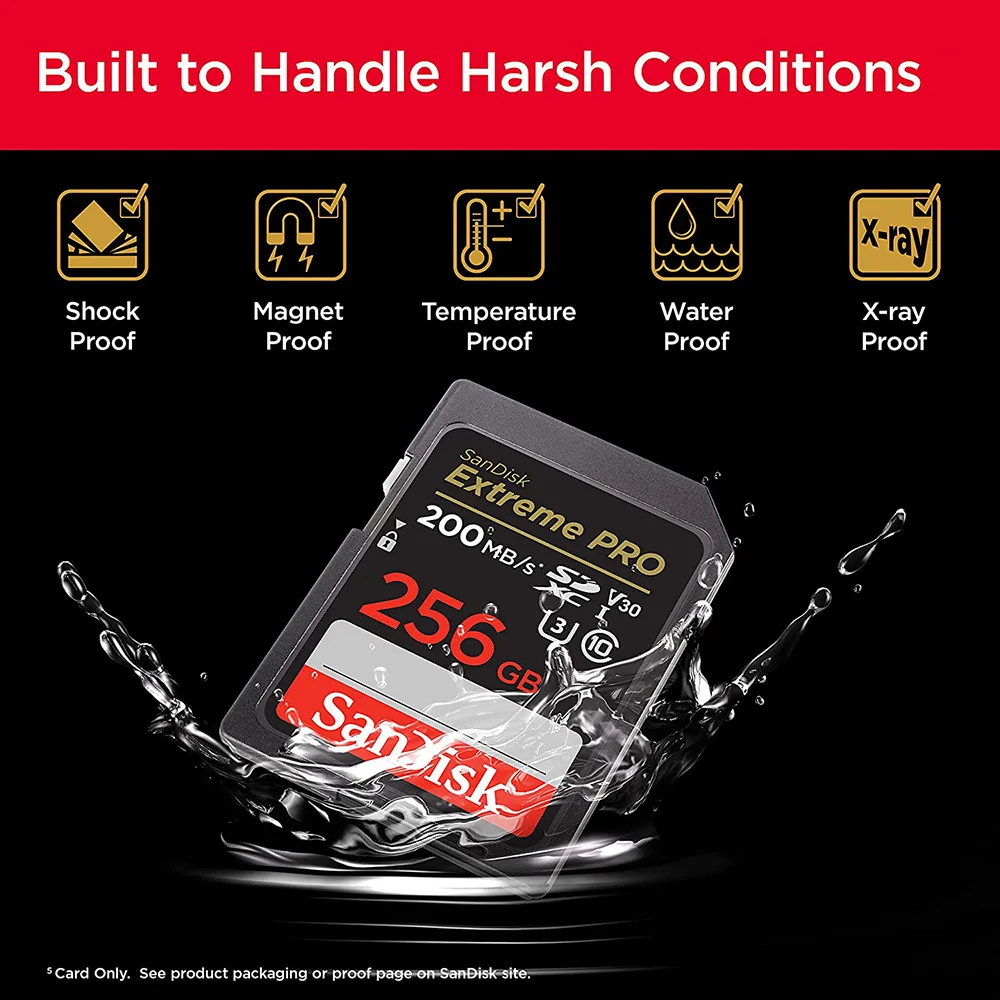 SanDisk SD Card Extreme PRO card SDXC UHS-II 32GB 64GB