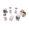 1: 12 Dollhouse Mini Decoration Simulation Coffee Machine Juice Extractor Bread Machine Kitchen Electrical Appliances Model Toys 2
