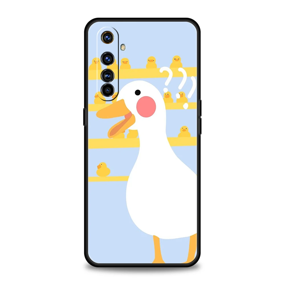 Cartoon Cute Goose Game Phone Case - Shockproof Silicone Shell