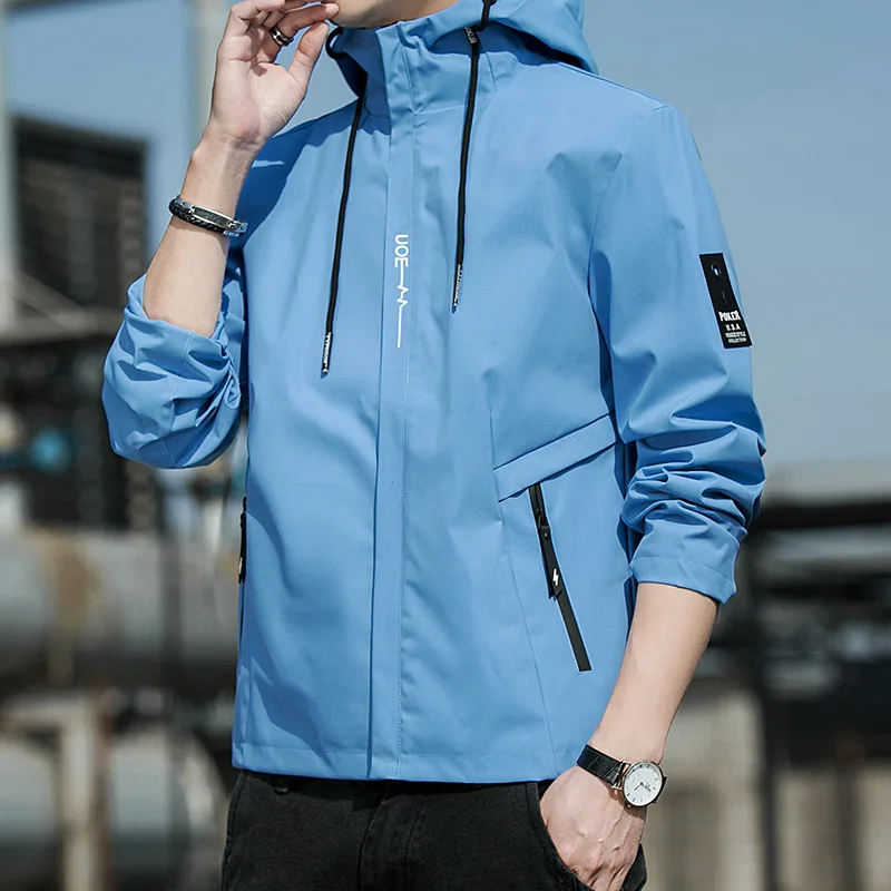 New Men Jackets and Coats Outdoors Windproof Sunscreen Clothing Casual Streetwear Brand Spring Autumn