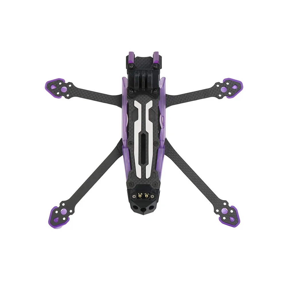 Axisflying Manta 5 SE V2 Kit, 5 Inch Squashed X FPV Racing Freestyle Drone Frame for Long Range & Acro Flying thumbnail 5