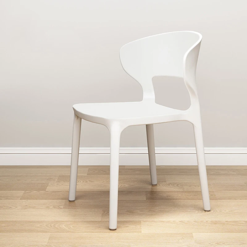Sillas de comedor de polipropileno blanco para exteriores, juegos de  comedor europeos, silla ergonómica nórdica Sedie Pranzo, muebles modernos  para el hogar - AliExpress