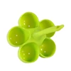 Egg Steaming Rack With Five Holes Silicone Egg Cooker for Supplementary Food Egg Steaming Tray Kitchen Creative Egg Cooking Tray 6