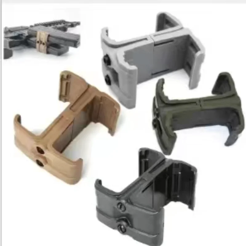 1PC 5.56 Magazine Parallel Connector for AR15 M4 Hunting Double Mag Pouch Connector Mag Accessories magazine connector