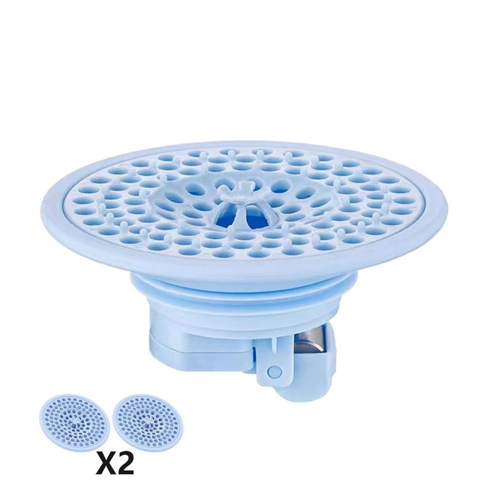 

Sink Filter Floor Drain Core ABS Silicone Anti Clogging Deodorant High Strength Sealing Insect Proof Non Blocking