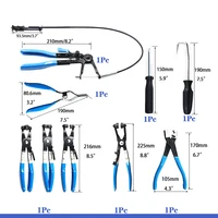 Motorsi 9 шт., плоскогубцы для хомутов, инструмент для проволоки, мазута, водяного шланга, автоматические инструменты для нагревателя радиатора охлаждающей жидкости и водяного шланга — изображение 3