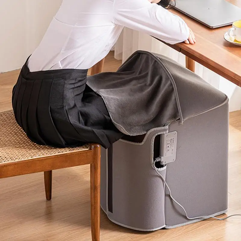 Folding Foot Warmer Fast Heating Folding Foot Heater For Office Under Desk Space Heater For Feet Ankles With Auto