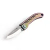 Titanium Alloy Mini Folding Knife Made of High Hardness Steel for Quick Opening, Portability, and Strong Practicality 6