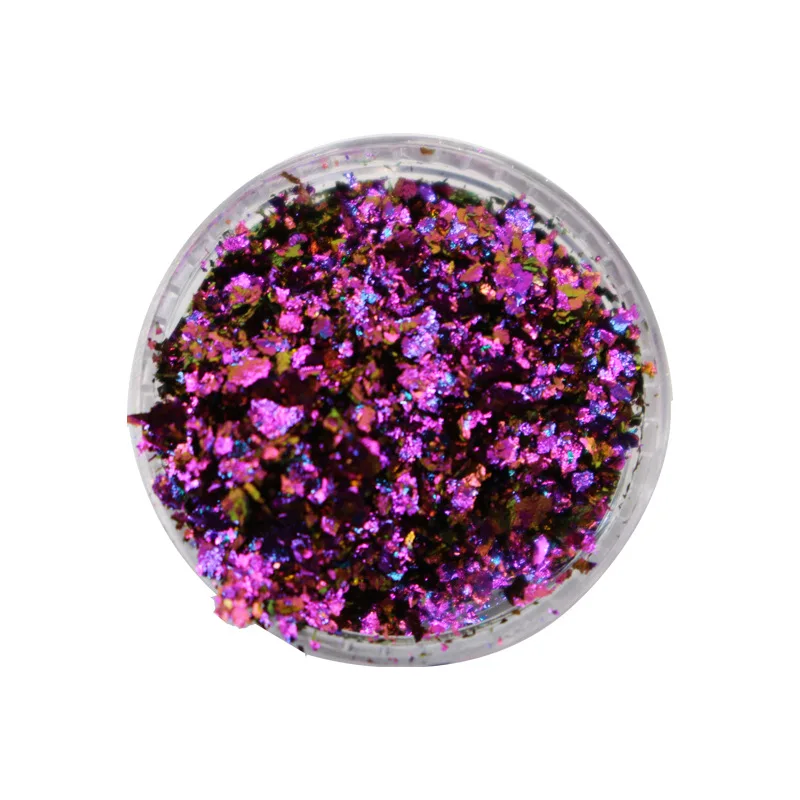 Jars Brocade Cloud Nail Chrome Discoloration Effect Shine Chameleon Nail Decoration Powder Colorful Flakes Glitter Powder nail powder nail flakes nail glitter nail decoration nail decorations