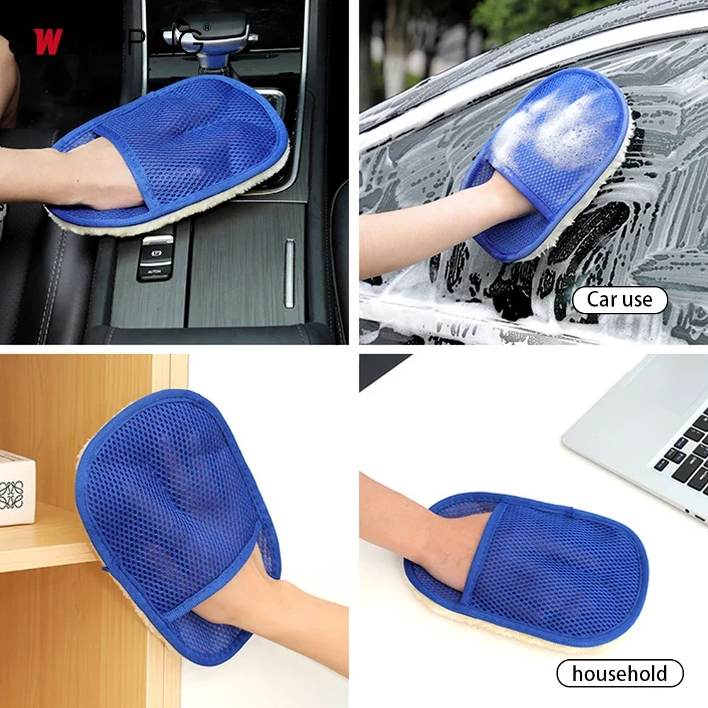 Cleaning Tool Fiber Car Wash Gloves Auto Accessories Does Not Damage Paint Does Not Leave Watermarks