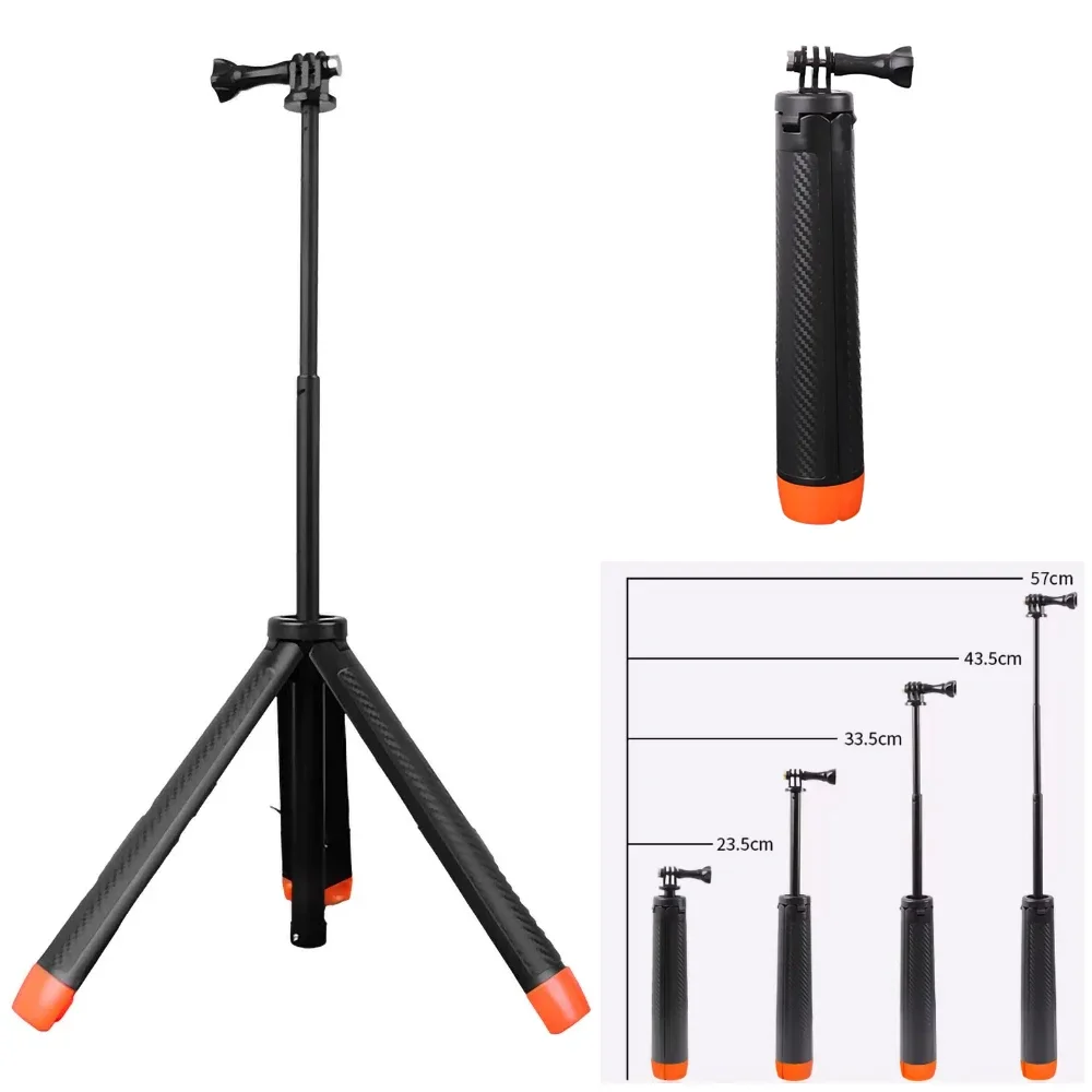 Compact Universal Tripod & Selfie Stick with Handle Grip