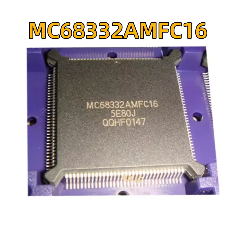 마이크로 컨트롤러 PQFP132 오리지널 재고, MC68332AMFC20, MC68332AMFC16, MC68332, 32 비트, 20MHz, 1 개