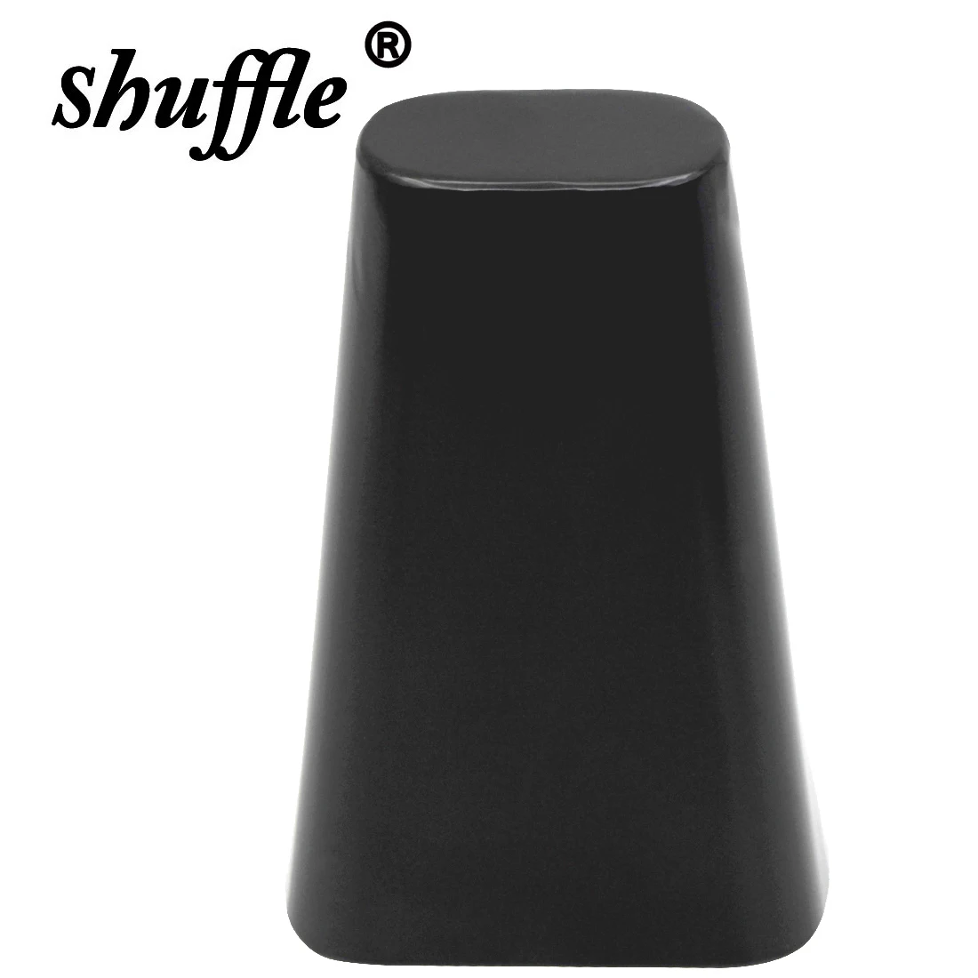 Hand Percussion Cowbell 6 Inch Cowbell Percussion Musical Instrument Black Metal Cattlebell Hand Held Cow Bell Drum Set Percussion Instrument Accessory